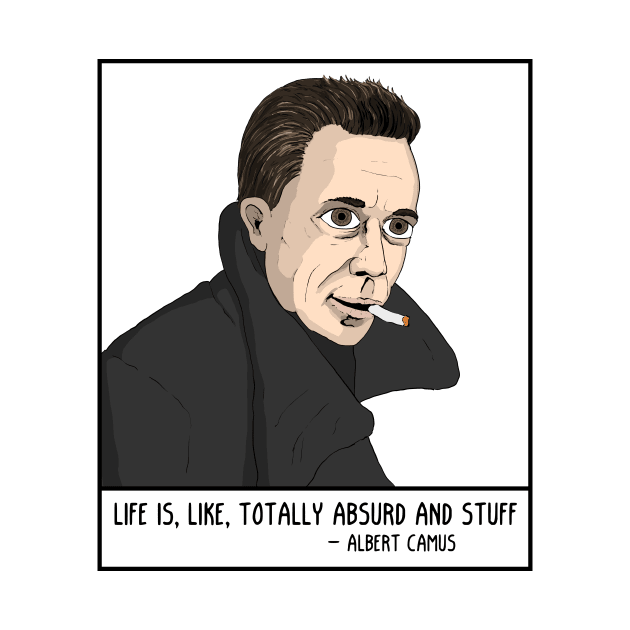 Camus by ExistentialComics