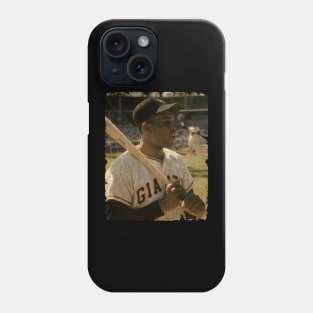 Willie Mays in San Francisco Giants Phone Case