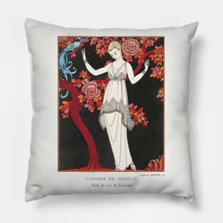 L'Arbre de science: Robe du soir de Doeuillet (1914) Pillow