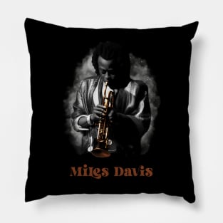 The Man Miles Davis Pillow