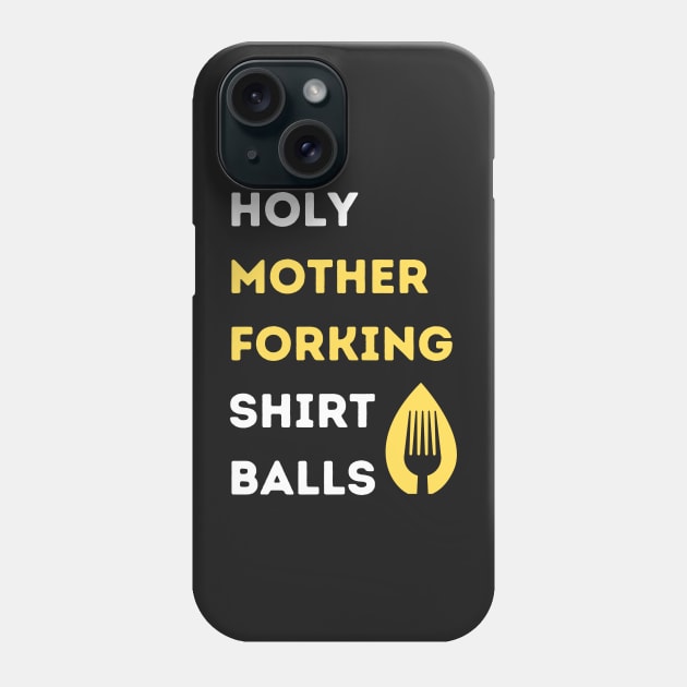 Holy Mother Forking Phone Case by rogergren