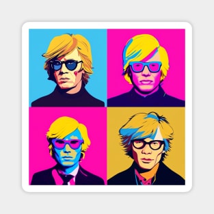 Andy Warhol Pop Art Magnet