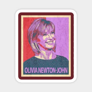 olivia newton john Magnet