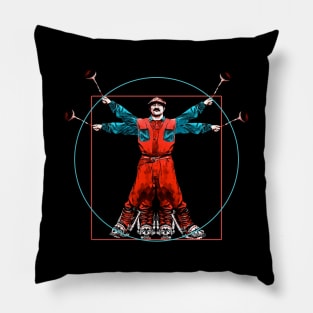 Vitruvian Plumber Pillow