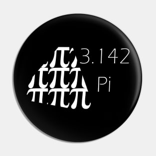 Pi number (3.142) mathematical constant Pin