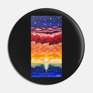 'Sunset As A Divine Gesture' Pin