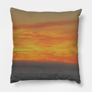 Fiery Sunset Pillow