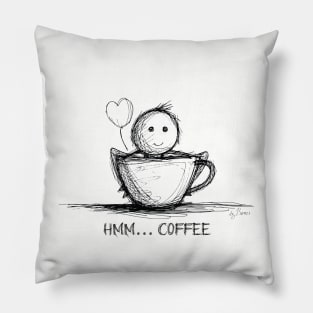 hmm... coffee Pillow