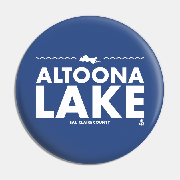 Eau Claire County, Wisconsin - Altoona Lake Pin by LakesideGear