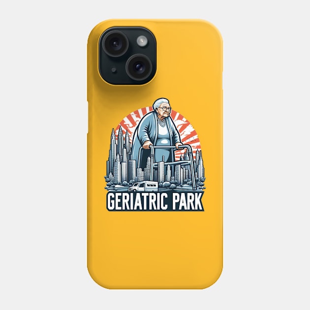 Geriatric Park Phone Case by Jason's Finery