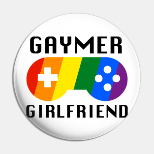 Gaymer Girlfriend Pin