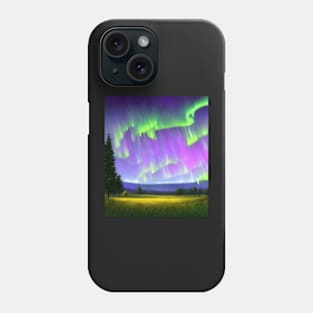 Aurora Field Phone Case