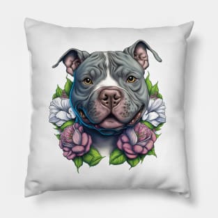 american bully dog lover Pillow