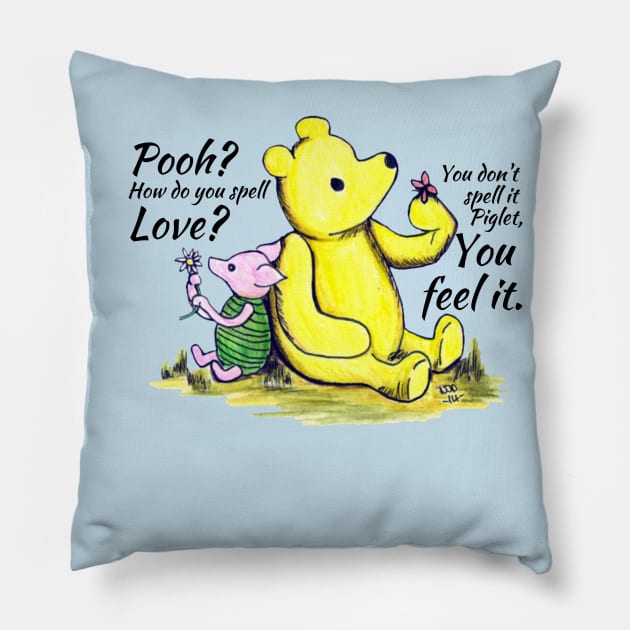 Winnie the pooh quote pillow 2025