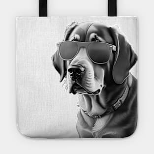 Cute Portrait of a Labrador Retriever Tote