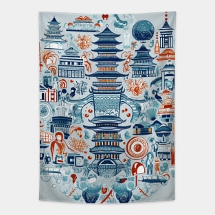 Pagoda Tapestry