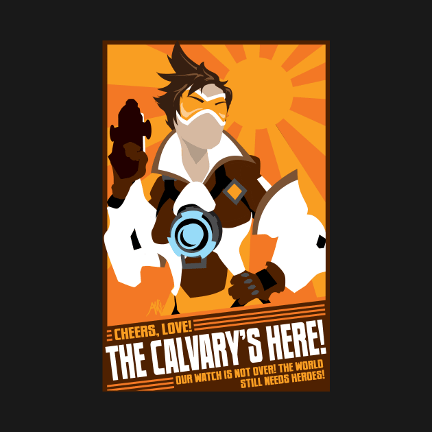 The Calvary Is Here by CuddleswithCatsArt