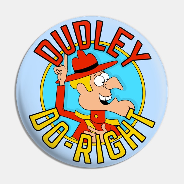 Dudley Do-Right - Rocky Bullwinkle Pin by LuisP96