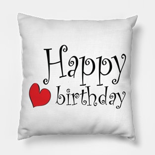 Happy Birthday Pillow