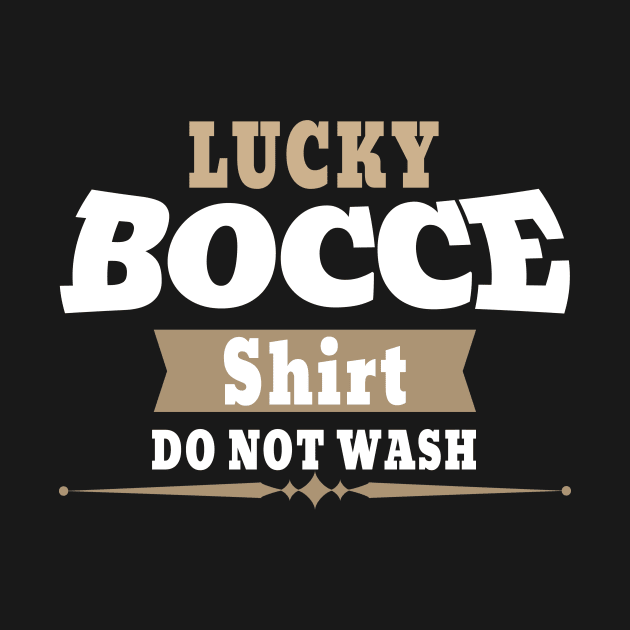 Lucky Bocce by Hensen V parkes