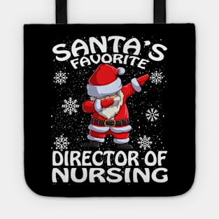 Santas Favorite Director Of Nursing Christmas Tote