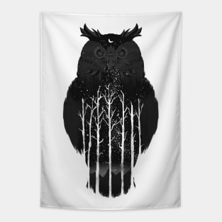 All in Owl Tapestry