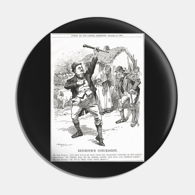 Punch cartoon Home Rule Redmond 1909 Pin by artfromthepast