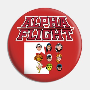 CLASSIC ALPHA FLIGHT Pin