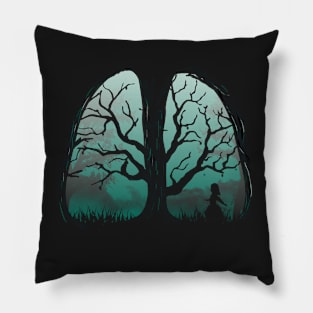 A breath of fresh air Pillow