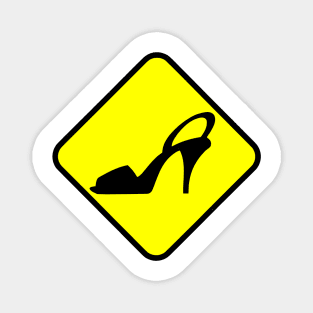 Priscilla Heel Sign Magnet