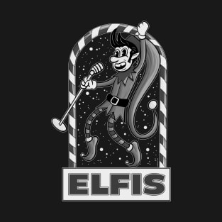 Elfis grayscale T-Shirt