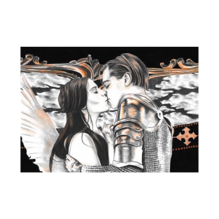 Romeo and Juliet drawing T-Shirt