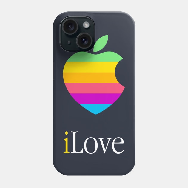 iLove [for dark shirts] Phone Case by Satta