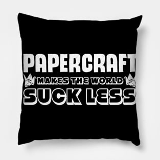 Papercrafting Enthusiasts Enjoy Papercut Pillow