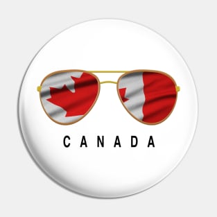 Canada sunglasses Pin