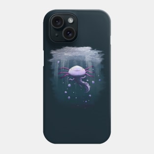 Adventurous Axolotl Phone Case