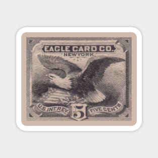 Eagle Card Company Internal Revenue Tax Stamp Magnet