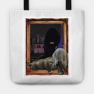 Golden smile, unknown portrait Tote