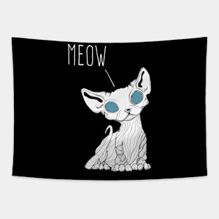 Kitten meow Tapestry