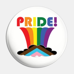 Progress Flag Pride! Pin