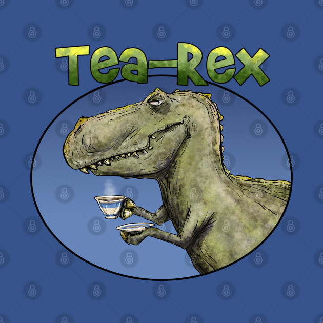 Discover Tea Rex - Reptile - T-Shirt