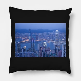 Hong Kong - Victoria Harbour (4) Pillow