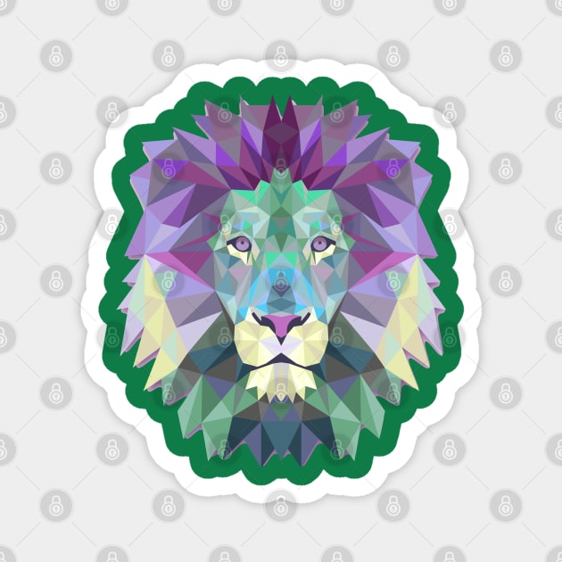 Lion Head Magnet by Mako Design 