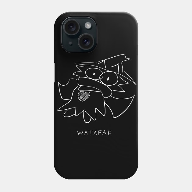 watafak Phone Case by SerialDR