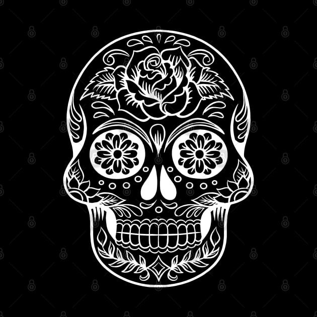 Skull day of the dead by Creatum