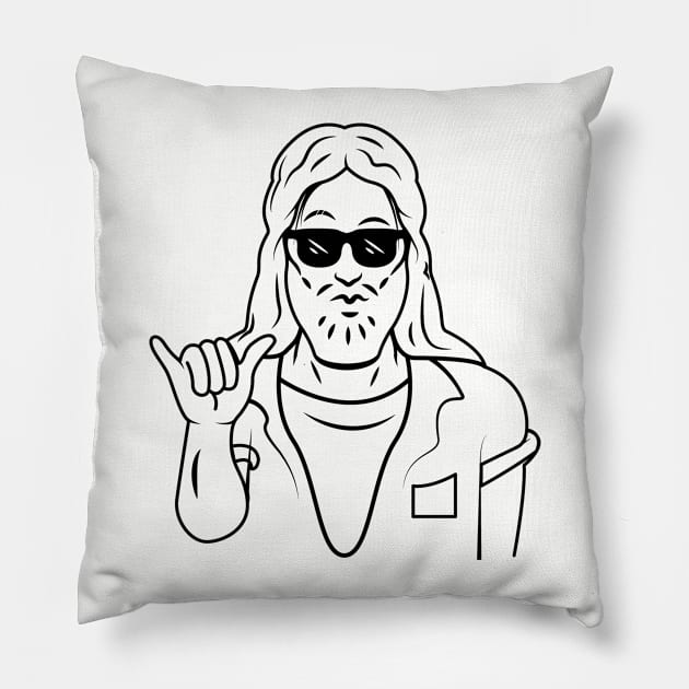 Stay True Pillow by Riandrong's Printed Supply 