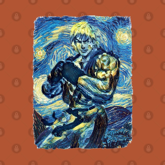 Street Fighter Van Gogh Style by todos