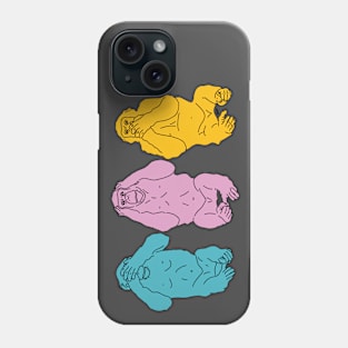 Los 3 Monos Sabios Phone Case