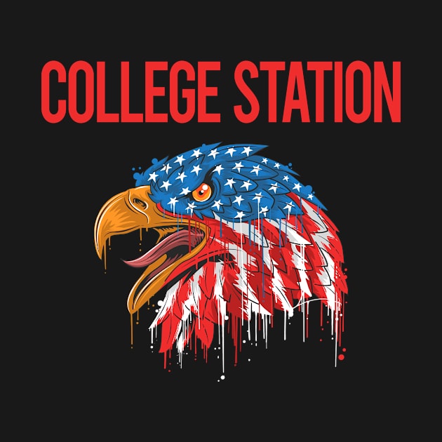 USA Eagle College Station by flaskoverhand