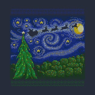 A Starry Holiday Night T-Shirt